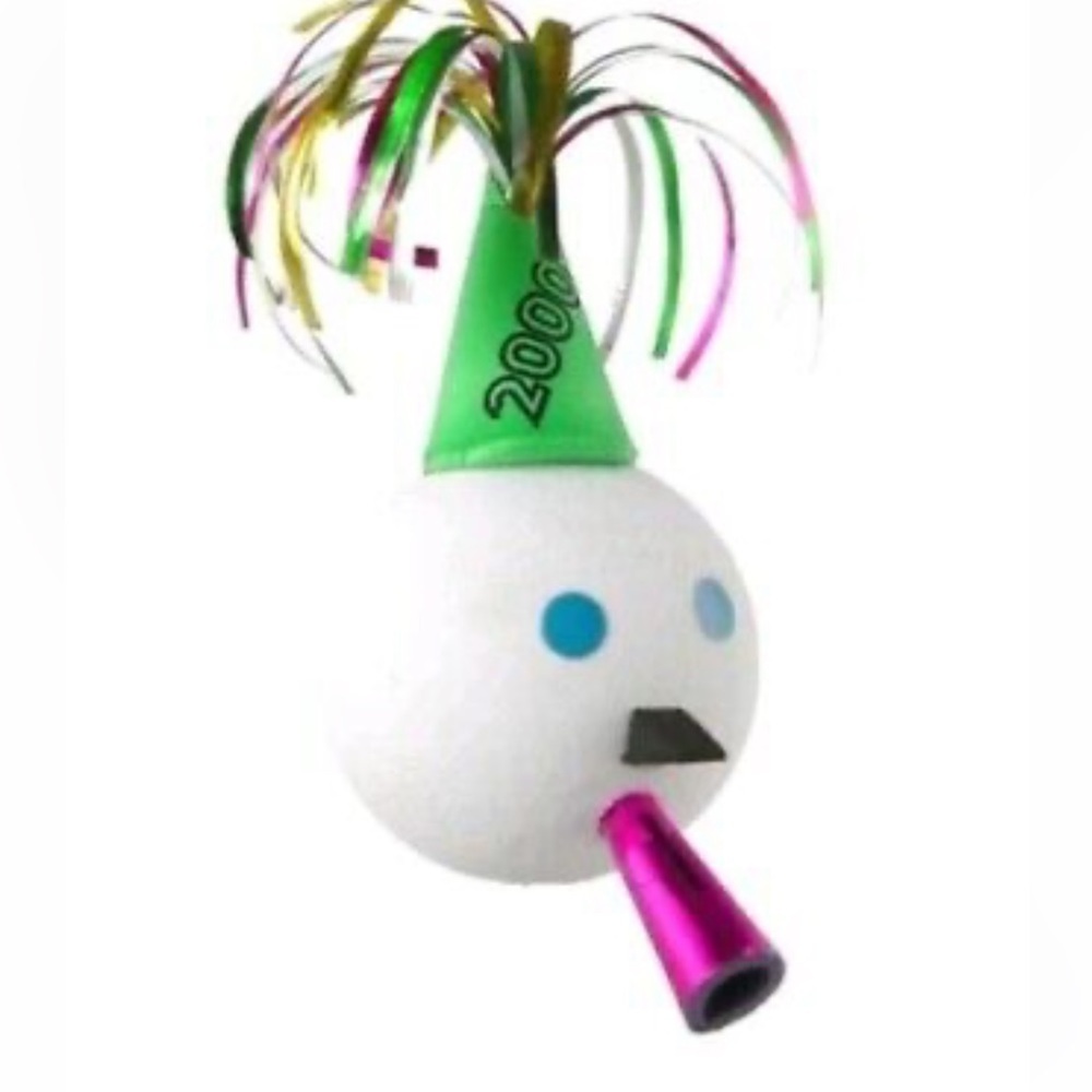 Jack In The Box 'Happy New Year' Antenna Ball/Topper 2000 NIP
